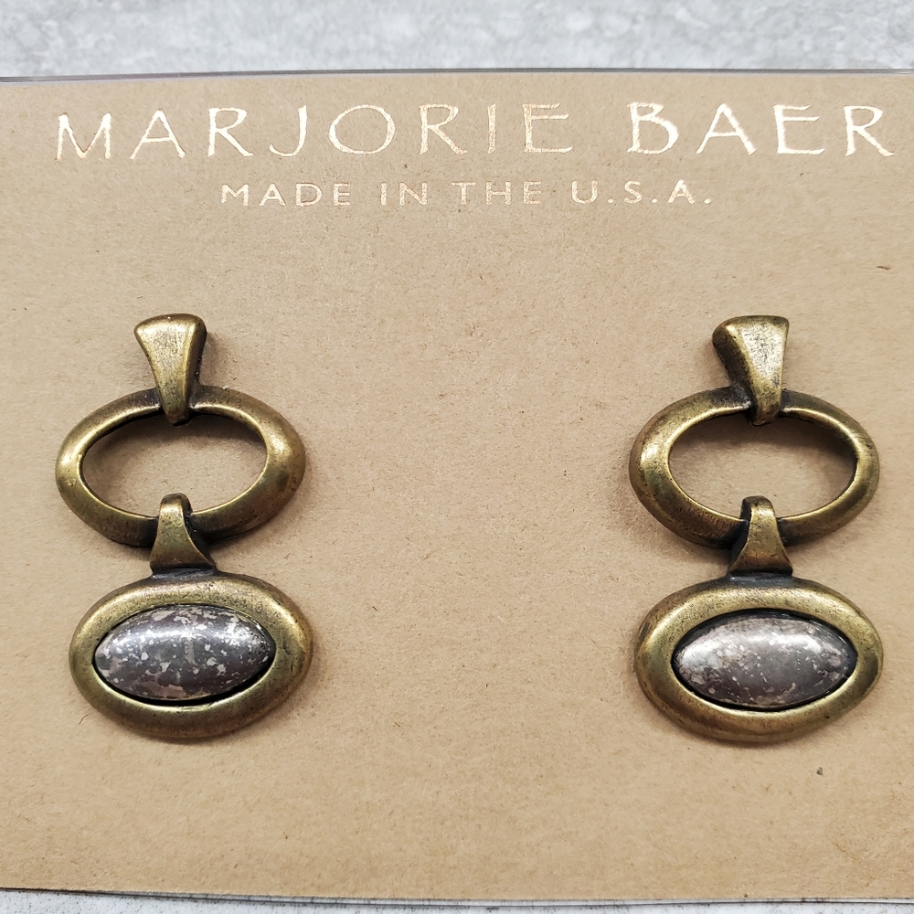 Marjorie Baer Post Dangle Earrings
